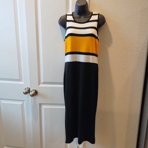 7th Avenue Design Studio New York & Co Striped Tank Dress Size M.